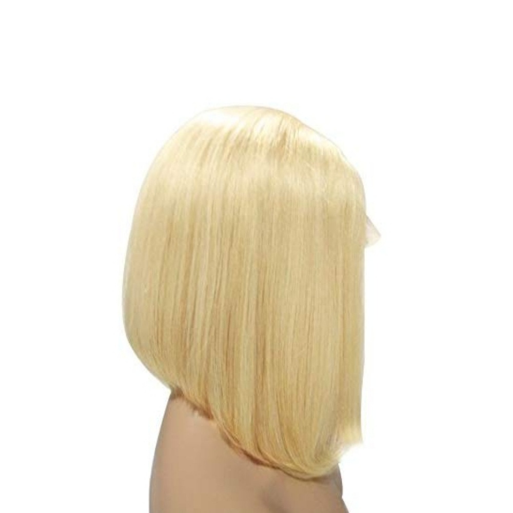 Indian Remy full lace wig 12 inches long color 613 - Picture 4 of 4